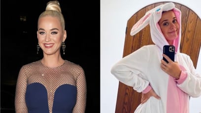 Katy Perry Answers Questions About Life Amid Lockdown And American Idol — Dressed As Easter Bunny