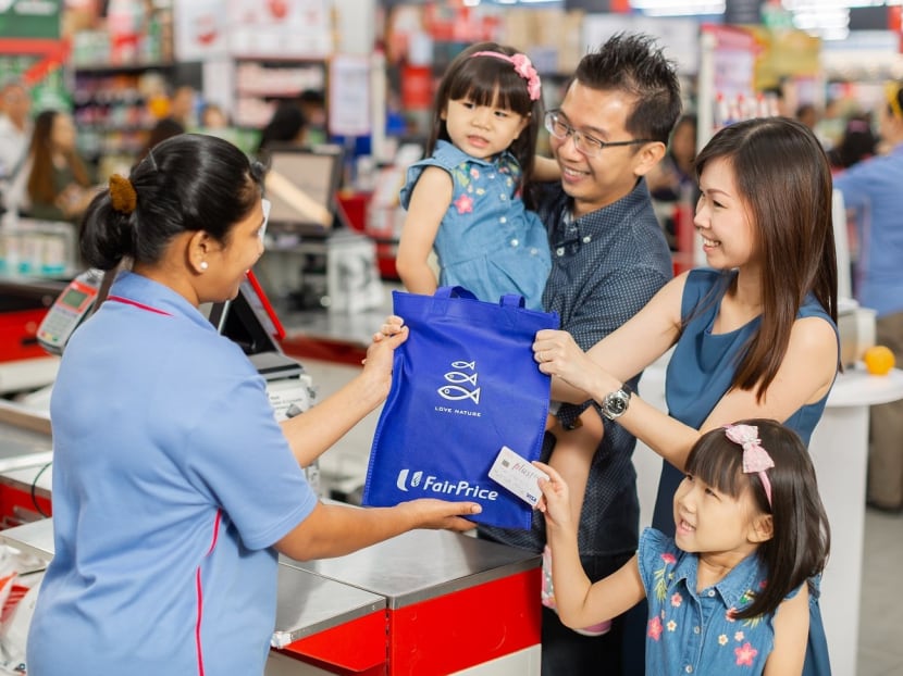 NTUC Welcome, now known as NTUC FairPrice, and NTUC Income were among the first of many social enterprises in Singapore, dedicated to helping Singaporeans. Photo: NTUC FairPrice