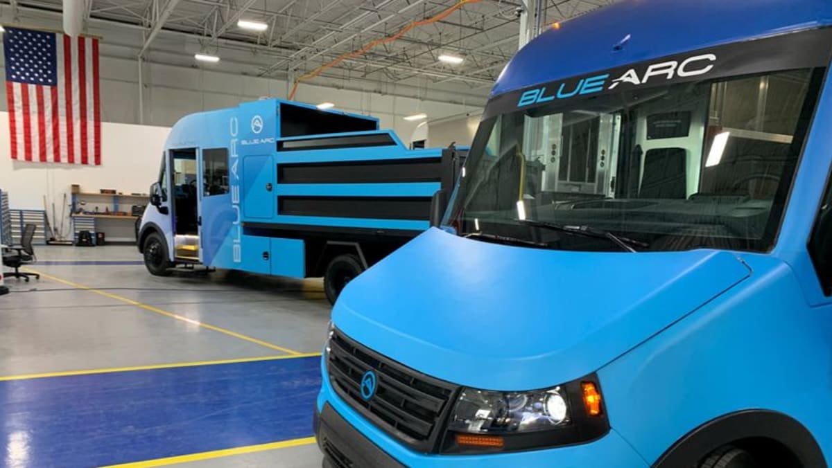 Blue Arc baru dari Shyft Group memperkenalkan van dan truk listrik tugas menengah