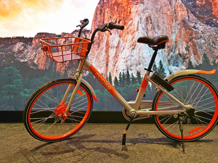 Mobike marked its 100 days of operation in the Republic on July 6, 2017, by unveiling an improved bike, a tie-up with Mastercard and a series of incentives to combat user negligence. Photo: Syed Ebrahim/TODAY