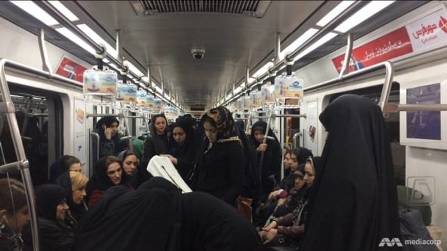 Teen girl in coma after Iran metro assault: Rights group