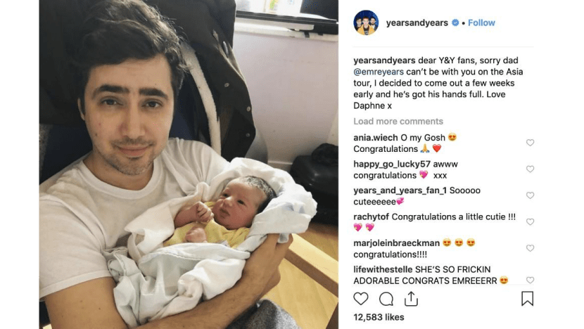 Years and Years' Emre Turkmen is a dad Years and Years' Emre Turkmen is a dad