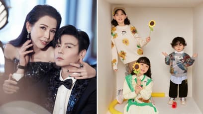 Netizens Say Ada Choi & Max Zhang Still Have Their “Original Packaging” ’Cos Of How Much Their Kids Resemble Them