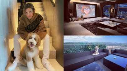 Show Luo’s Living Room Is So Big, Netizens Say It Looks More Like A Movie Theatre