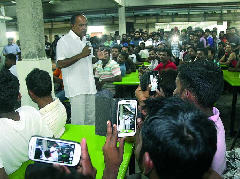 Migrant workers ask for more amenities near dorms