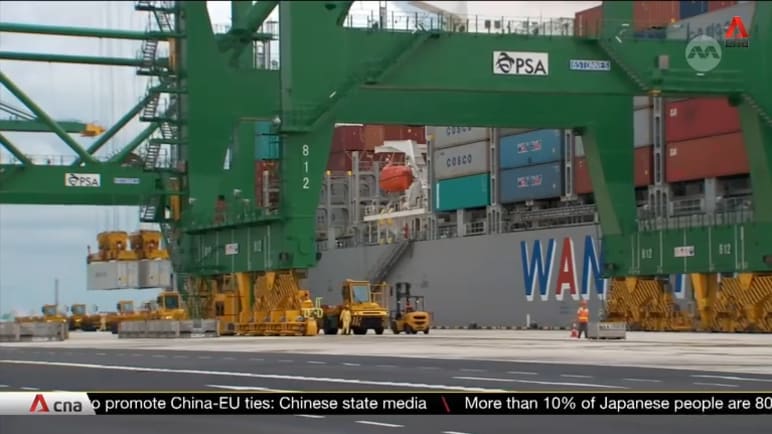 Singapore's key exports fall by 20.1% in August; 11th straight month of decline | Video