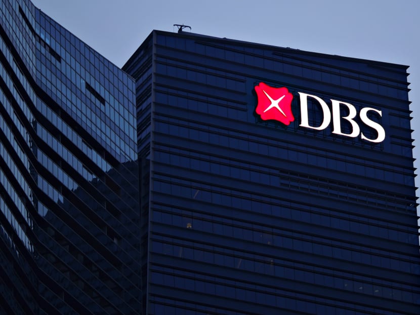 DBS' headquarters at the Marina Bay Financial Centre. DBS' headquarters at the Marina Bay Financial Centre.