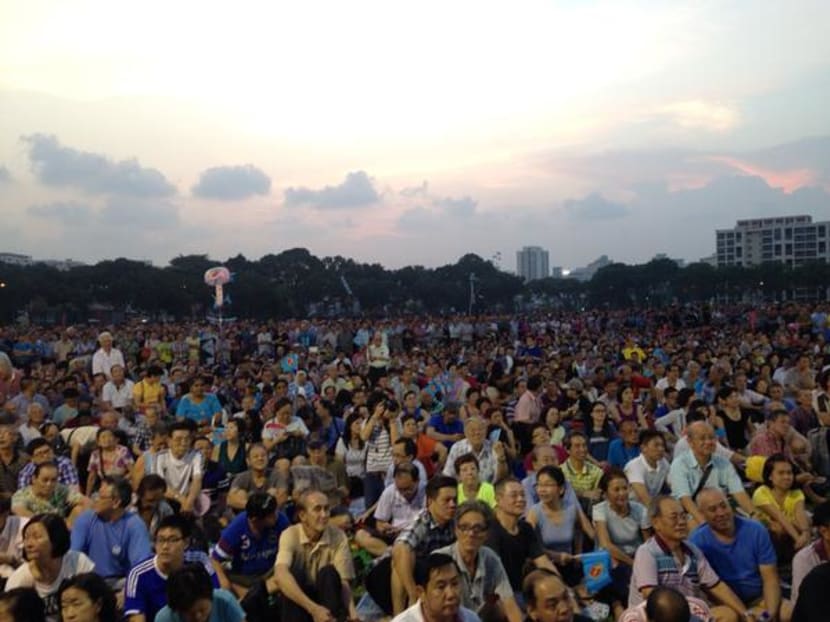 WP holds its first GE2015 rally