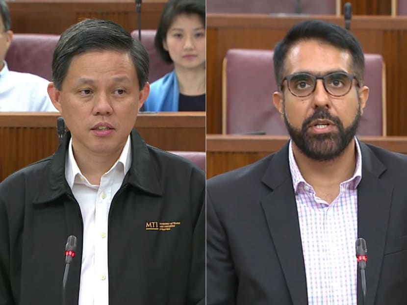 Chan Chun Sing, Pritam Singh spar in Parliament over data on distribution of new jobs among S'poreans and non-citizens Chan Chun Sing, Pritam Singh spar in Parliament over data on distribution of new jobs among S'poreans and non-citizens