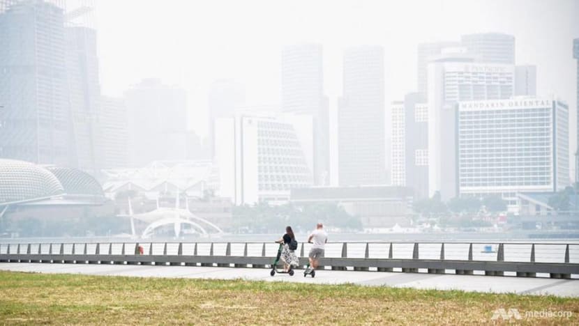 In pictures: Haze covers Singapore on Wednesday as air quality worsens In pictures: Haze covers Singapore on Wednesday as air quality worsens