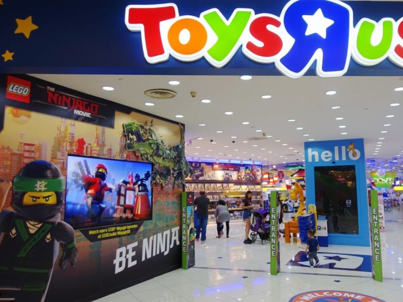 A view of the Toys "R" Us store at VivoCity mall in Singapore.