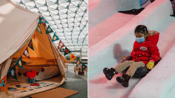 There Are BT21 Glamping Stays, Picnics & A Snoopy-Themed Snow Luge At Changi Airport This June Holidays