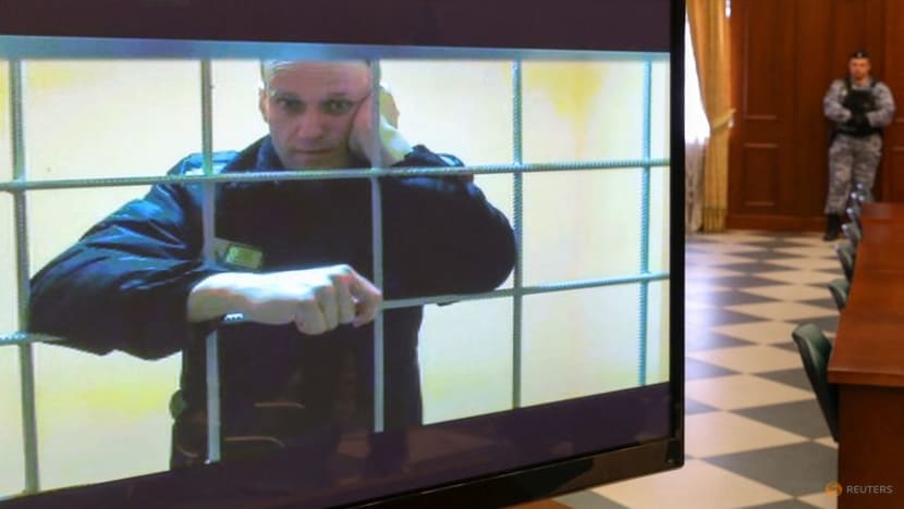 Russia's Navalny says he has been put in solitary punishment cell Russia's Navalny says he has been put in solitary punishment cell