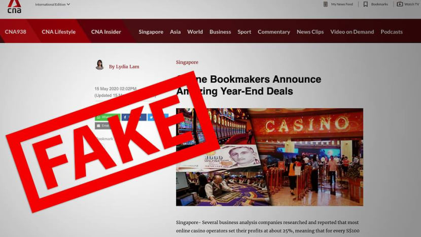 Scam ads, accounts falsely appropriating CNA brand removed by Facebook