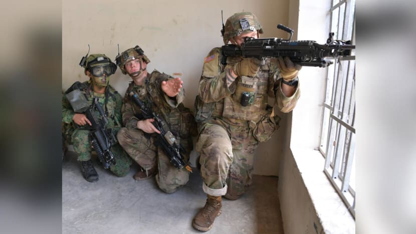 Singapore and US armies hold first in-person Exercise Tiger Balm since COVID-19 pandemic Singapore and US armies hold first in-person Exercise Tiger Balm since COVID-19 pandemic