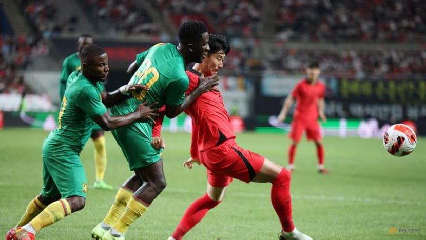 Son's first half header sees South Korea down Cameroon