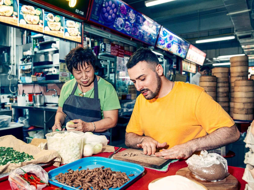 Michelin-starred Italian chef to serve restaurant-quality pasta at a Chinatown hawker stall to thank Singapore