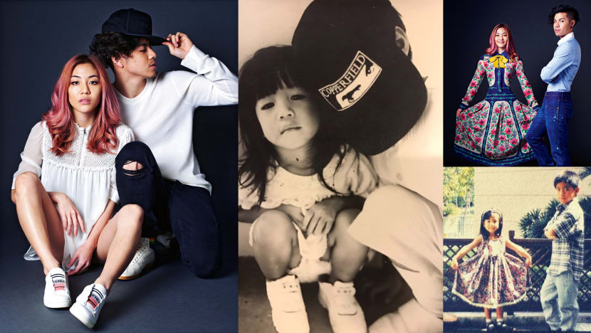 Which Childhood Photo Was Too Awkward For Benjamin And Narelle Kheng To Recreate?