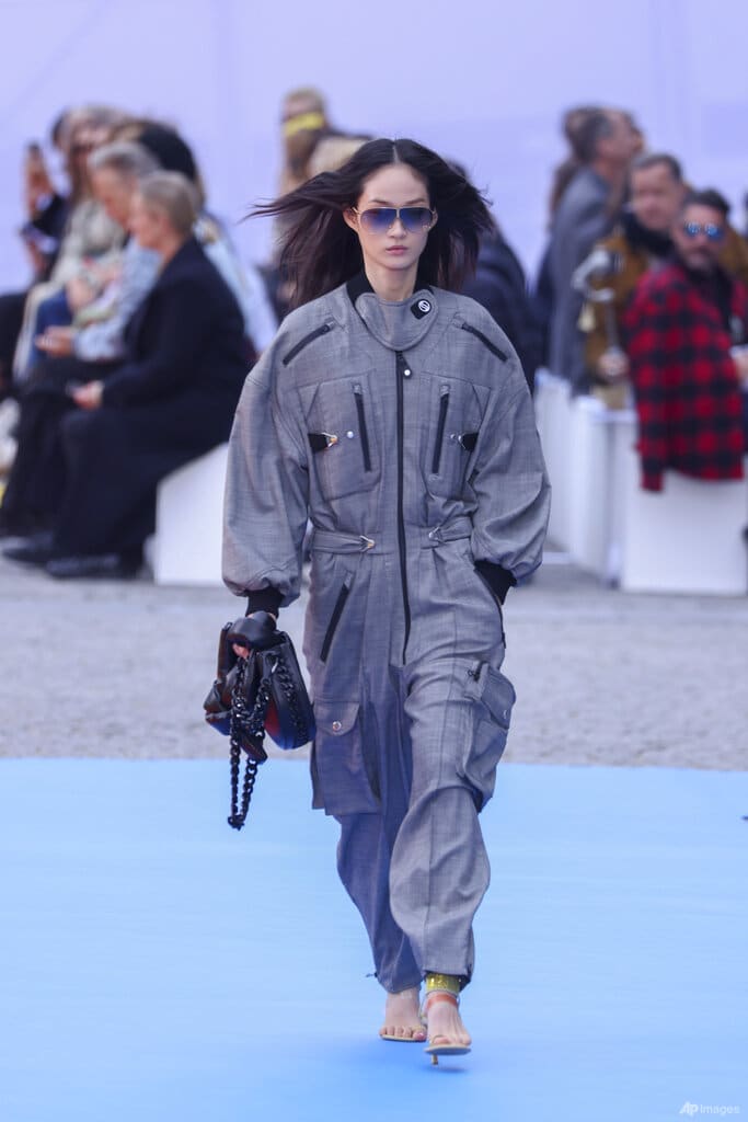 Yoshitomo Nara in Stella McCartney Summer 2023 Runway Show