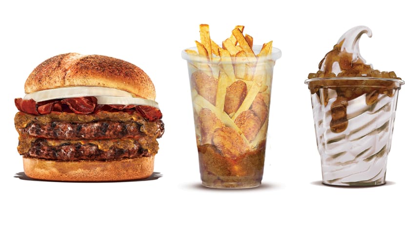 Burger King Launches Rendang Fries & Nuggets In A Cup, Gula Melaka BBT Sundae, Ondeh Pie