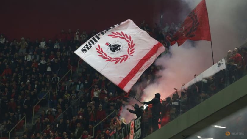 Crowd trouble mars Albania v Poland World Cup qualifier Crowd trouble mars Albania v Poland World Cup qualifier