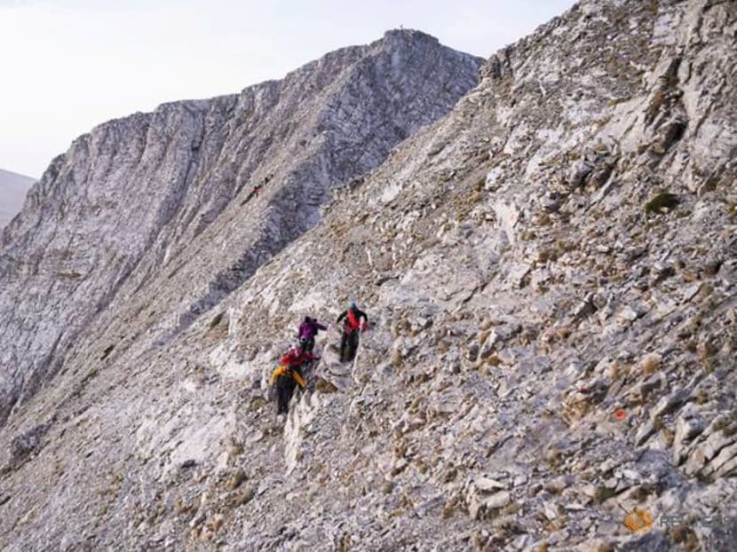 Student with disabilities conquers Greece's highest peak Student with disabilities conquers Greece's highest peak