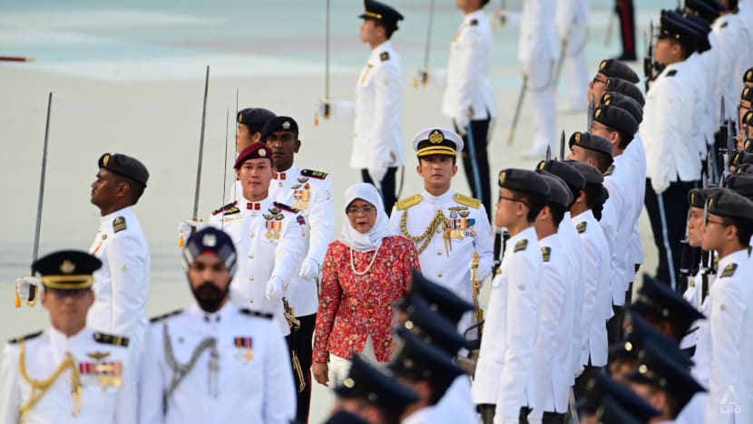 Inspired, nostalgic, sense of sadness: Halimah's range of emotions at her last NDP as President