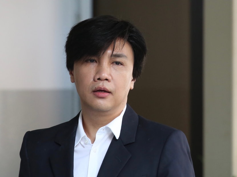 Lawyer Samuel Seow outside the former State Courts in July last year.