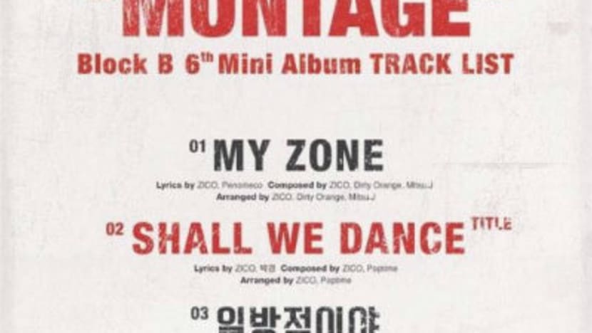 Block B Reveals Track List for ′Montage′