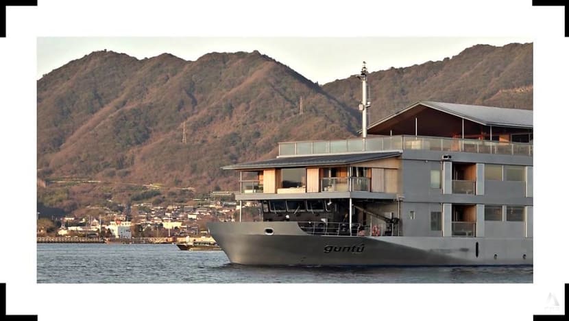 In Japan, a floating ryokan that lets guests enjoy stunning views and island-hop In Japan, a floating ryokan that lets guests enjoy stunning views and island-hop