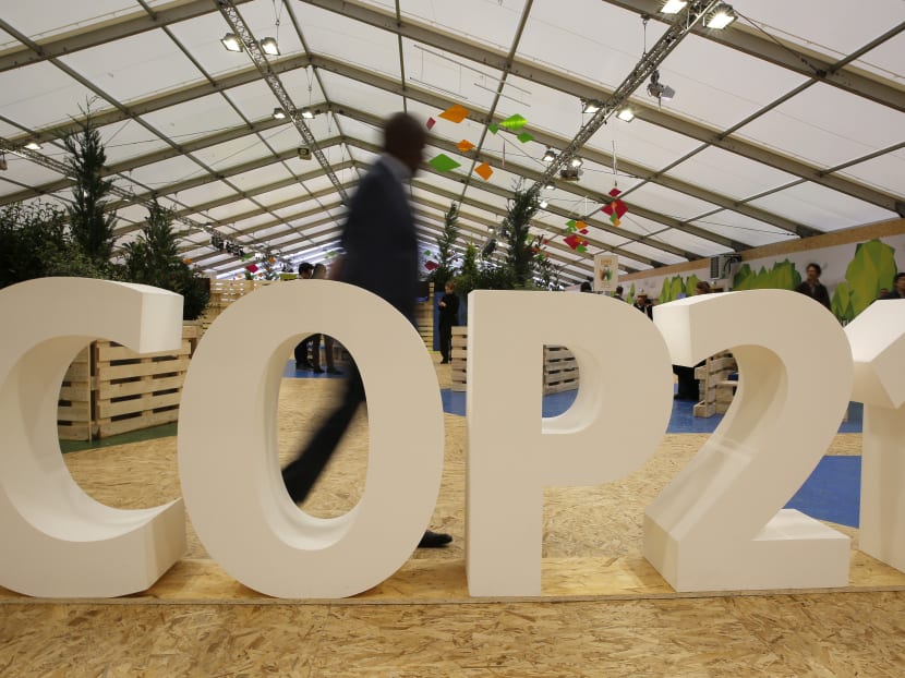 The COP21 in in Le Bourget, north of Paris. Photo: AP