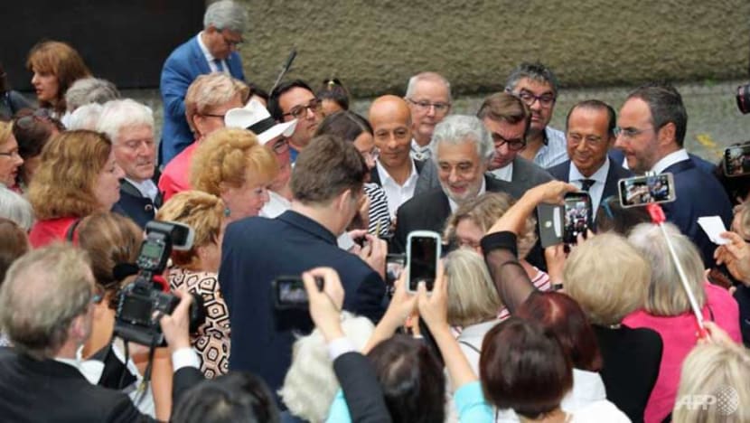 Domingo gets standing ovation in Salzburg despite sexual harassment claims Domingo gets standing ovation in Salzburg despite sexual harassment claims