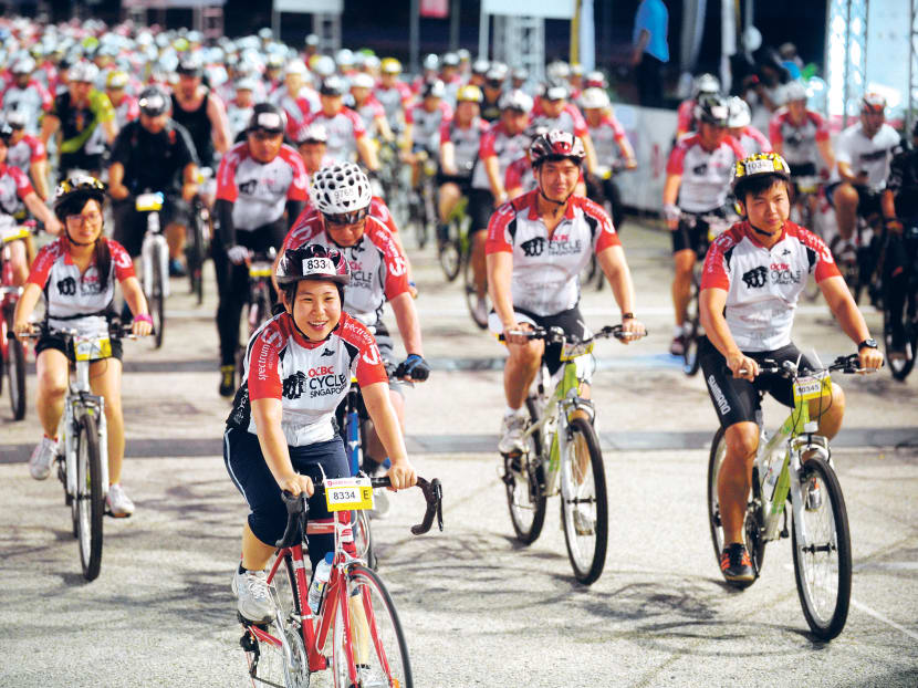 More than 10 safety enhancements will be put in place for OCBC Cycle 2015. Photo: OCBC Cycle Singapore