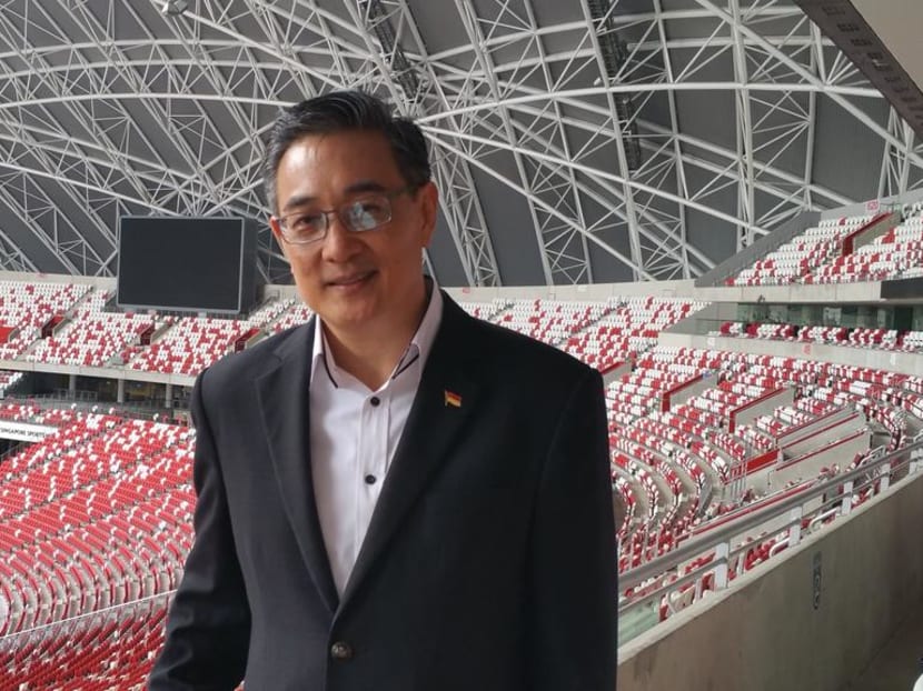 Former national swimmer Oon Jin Teik has been appointed Chief Executive Officer of the Singapore Sports Hub. Photo: Low Lin Fhoong / TODAY