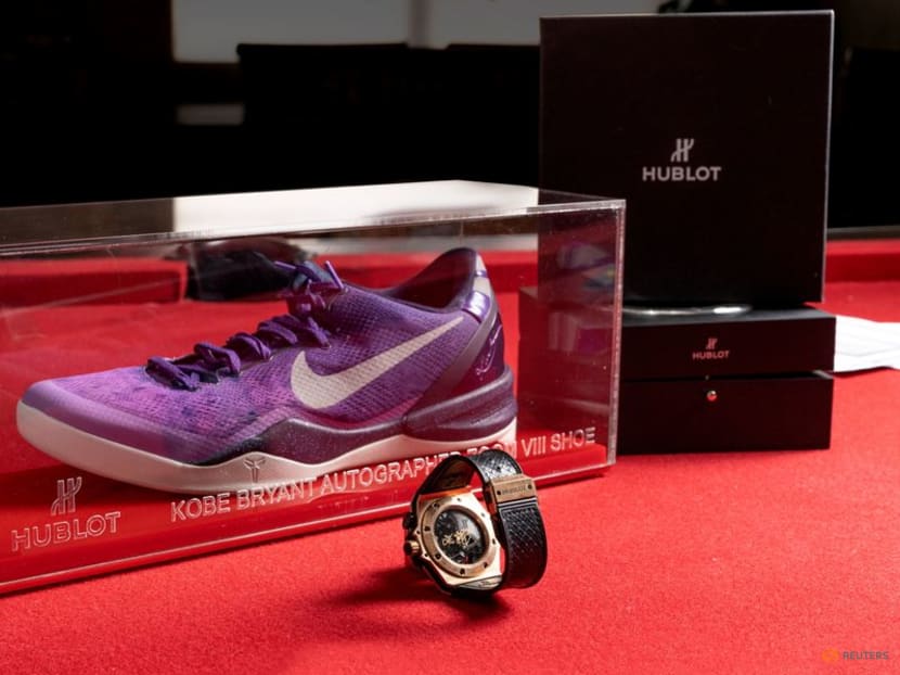 Kobe Bryant designed and signed Hublot watch hits the auction block Kobe Bryant designed and signed Hublot watch hits the auction block