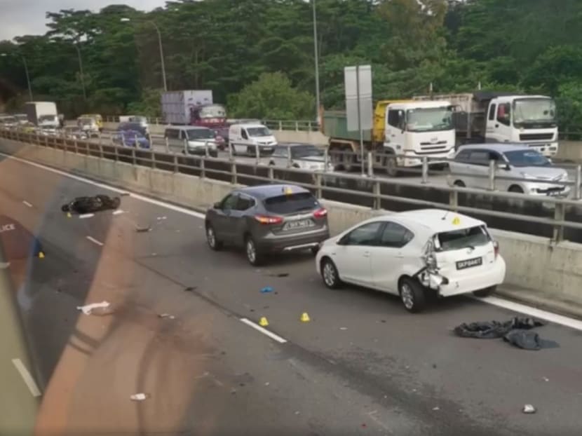 The incident occurred on the Seletar Expressway towards the Bukit Timah Expressway on the morning of Dec 16, 2019.