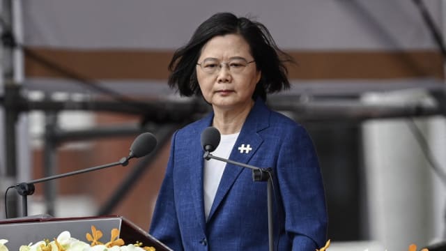 蔡英文：中国大陆军事演习 不是负责任态度