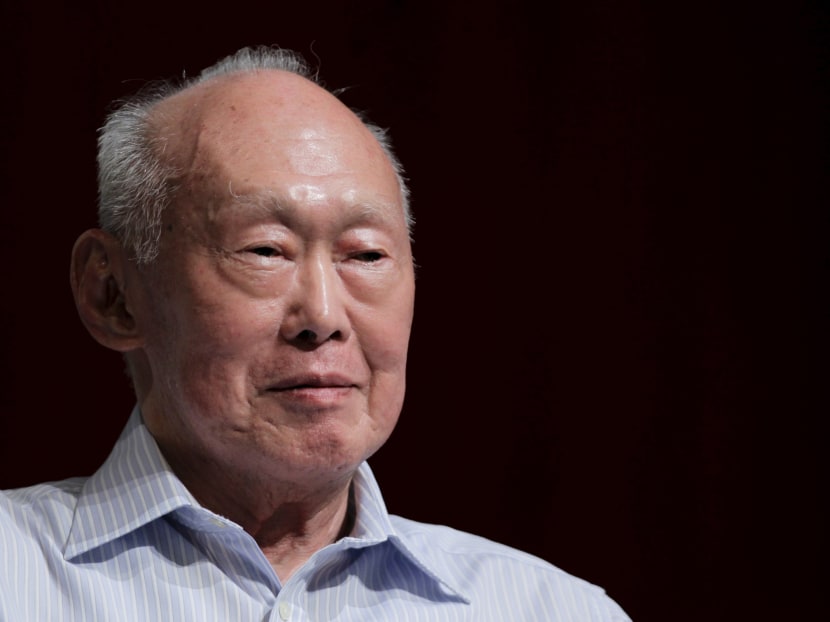 The late Mr Lee Kuan Yew. Reuters file photo