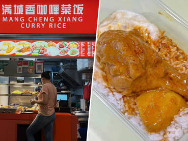 3 chicken curry rice stalls selling comforting curry for S$2.80 or less
