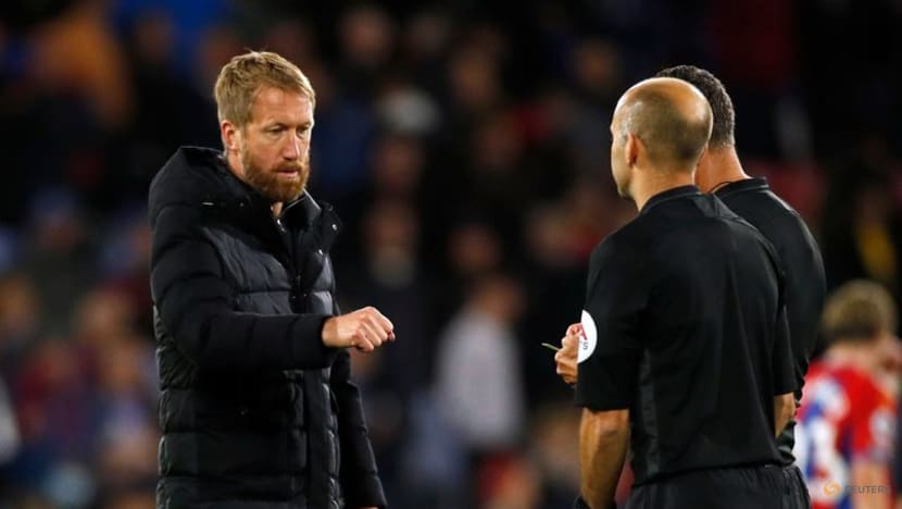 Brighton's Potter says draw at Palace felt like win, Vieira gutted Brighton's Potter says draw at Palace felt like win, Vieira gutted