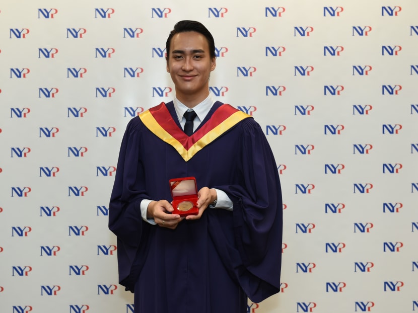After his N levels, the writer worked as a salesman, model and auxiliary police officer, before finding his calling in design and completing a diploma in Industrial Design at Nanyang Polytechnic. After his N levels, the writer worked as a salesman, model and auxiliary police officer, before finding his calling in design and completing a diploma in Industrial Design at Nanyang Polytechnic.