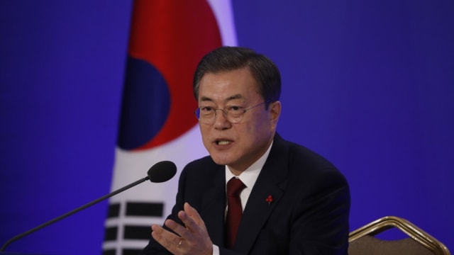 文在寅：将加强韩美同盟 争取打破韩朝美对话僵局