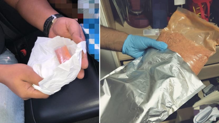 Psychoactive 'mushrooms' seized in Ang Mo Kio drug raid, 2 suspects arrested Psychoactive 'mushrooms' seized in Ang Mo Kio drug raid, 2 suspects arrested