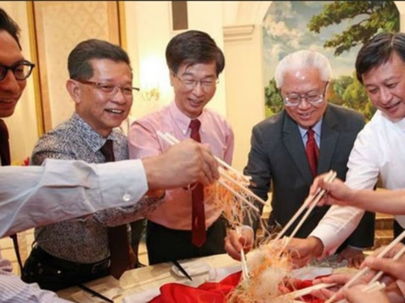 President Tony Tan Keng Yam hosting a Thank You lunch reception at the Istana. Photo: President Tony Tan Keng Yam Facebook Page