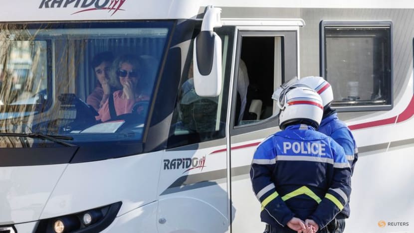 Police fire tear gas as 'Freedom Convoy' protesting against COVID-19 curbs enters Paris Police fire tear gas as 'Freedom Convoy' protesting against COVID-19 curbs enters Paris
