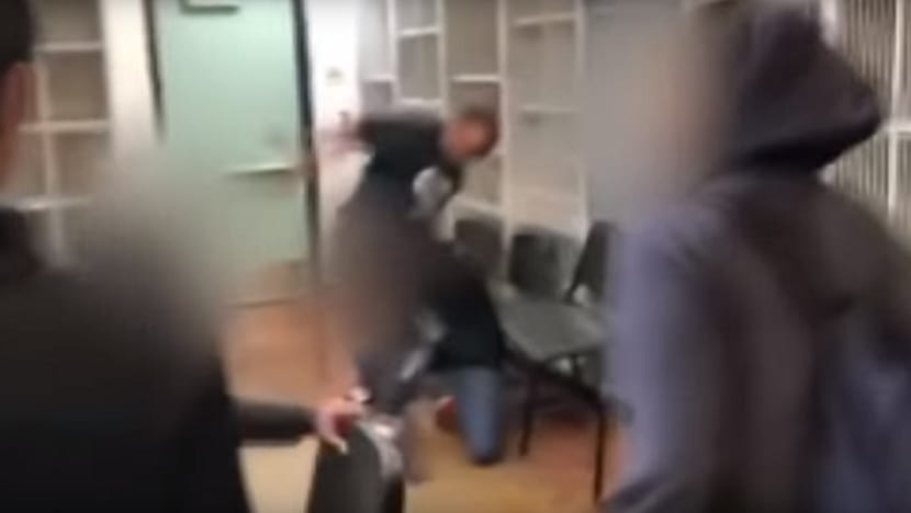 California teacher filmed in brawl with student who shouted racial slurs California teacher filmed in brawl with student who shouted racial slurs