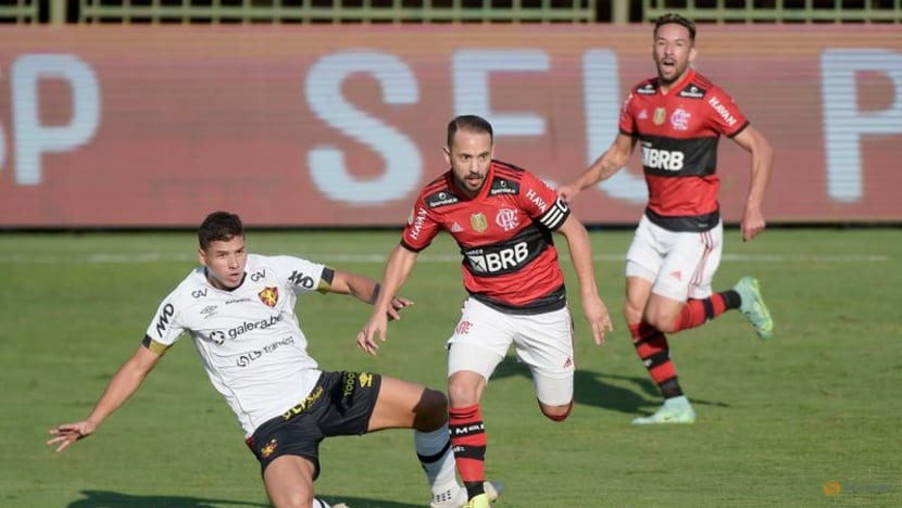 Soccer-Bruno Henrique strikes again as Flamengo beat Sport 2-0 Soccer-Bruno Henrique strikes again as Flamengo beat Sport 2-0