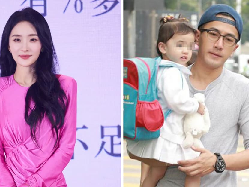 Yang Mi spotted in HK, said to be seeing 8-year-old daughter for the first time in 3 years