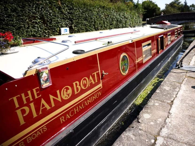 Water music: London canal boat serves as floating concert hall Water music: London canal boat serves as floating concert hall