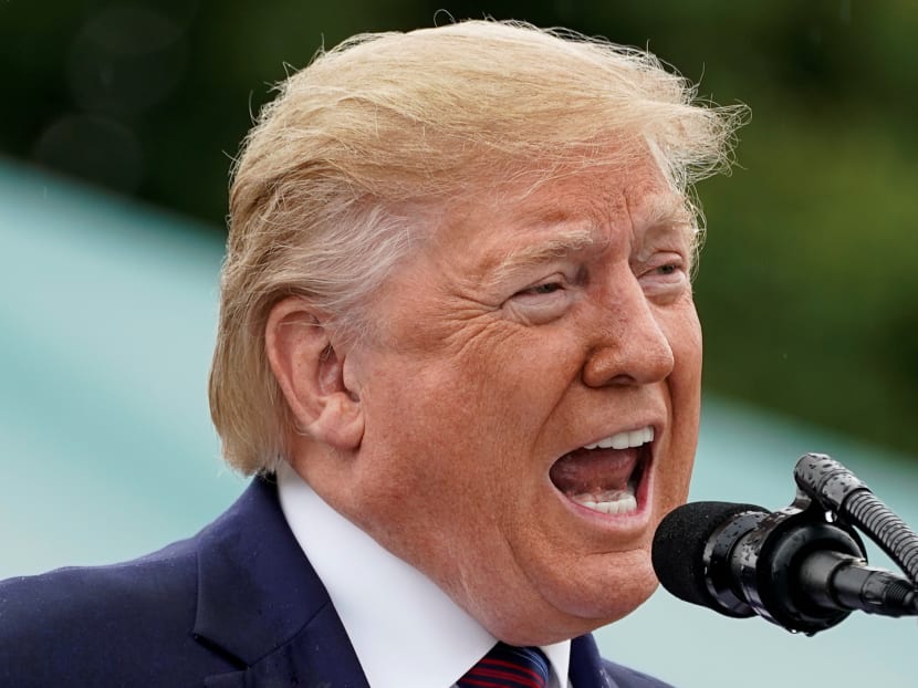 US President Donald Trump vowed that America would win its trade war with China as he wished the Asian country “happy birthday”.